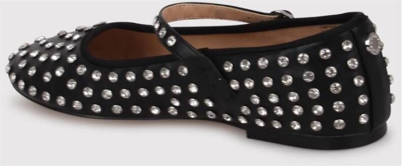 Steve Madden Rhinestone Mary Jane Ballerina Schoenen Black Dames