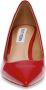 Steve Madden Rode Stiletto Hoge Hak Pomp Vivion Red Dames - Thumbnail 3