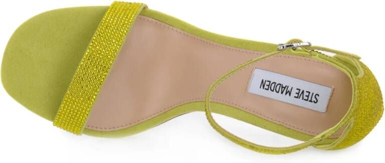 Steve Madden Hoge hak sandalen Lime Illumine Groen Dames