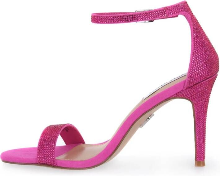 Steve Madden Hot Pink Illumine Hoge Hak Sandalen Roze Dames