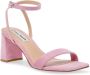 Steve Madden Stijlvolle Hoge Hak Sandalen Pink Dames - Thumbnail 5