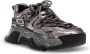 Steve Madden Kingdom dames sneaker Zilver - Thumbnail 2