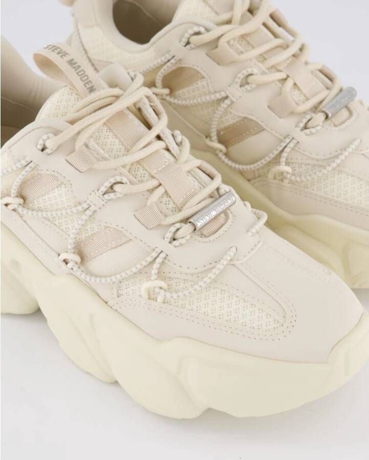 Steve Madden Spectator Sneaker voor dames Beige Dames