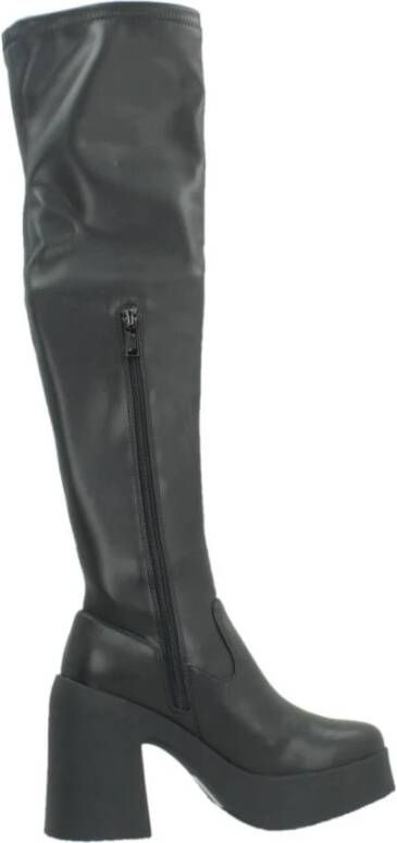 Steve Madden Stijlvolle Over-knee Laarzen Black Dames