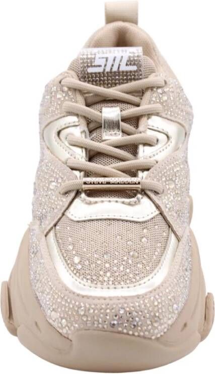 Steve Madden Stijlvolle Sneakers voor Heren Beige Dames