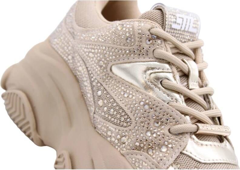 Steve Madden Stijlvolle Sneakers voor Heren Beige Dames