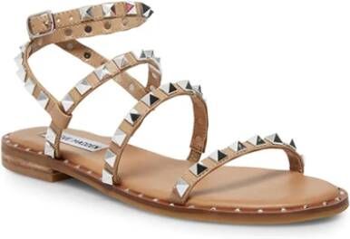 Steve Madden Studded Enkelband Sandalen Beige Dames