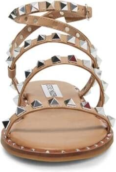 Steve Madden Studded Enkelband Sandalen Beige Dames