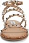 Steve Madden Studded Enkelband Sandalen Beige Dames - Thumbnail 3