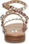 Steve Madden Studded Enkelband Sandalen Beige Dames - Thumbnail 5