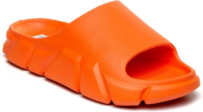 Steve Madden Moderne Tap Sliders Oranje Heren