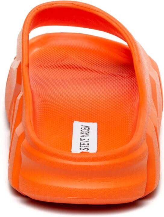 Steve Madden Moderne Tap Sliders Oranje Heren