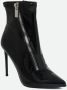 Steve Madden Hoogwaardige leren enkellaarzen Zwart Dames - Thumbnail 7