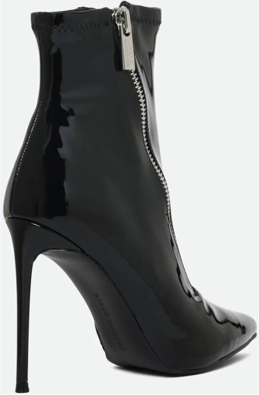 Steve Madden Virtuoso Zwarte Enkellaars Black Dames