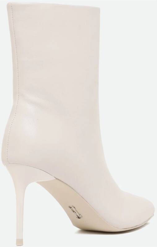 Steve Madden Witte Lyrical Enkellaars White Dames