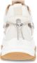 Steve Madden Witte Motocross Sportieve Sneakers White Dames - Thumbnail 5