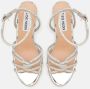 Steve Madden Zilveren Strappy Sandalen Gray Dames - Thumbnail 3