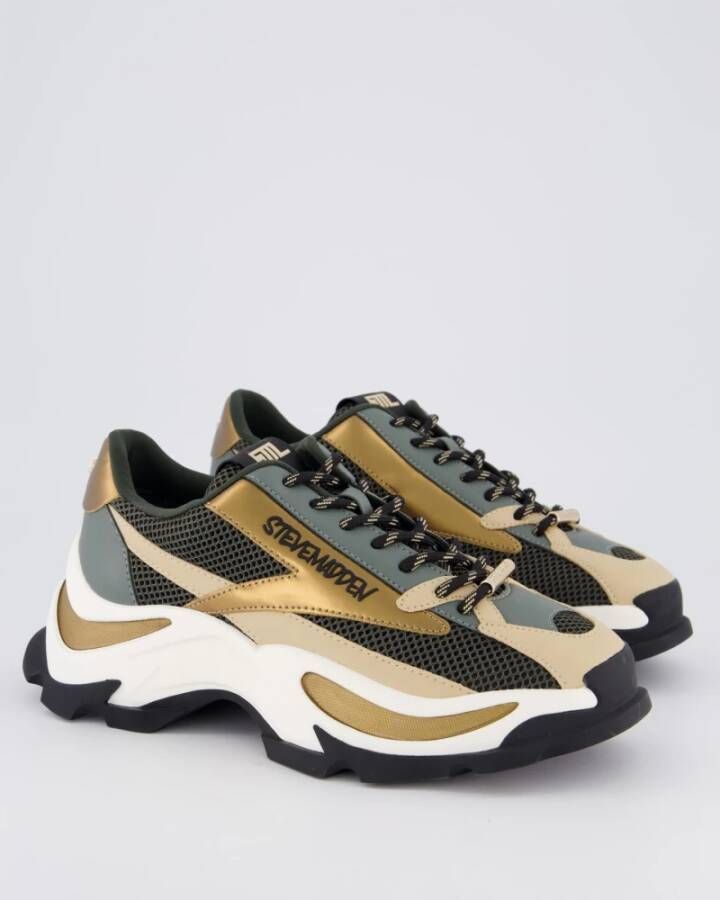 Steve Madden Zoomz Sneaker voor dames Beige Dames