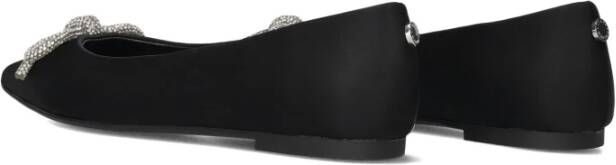 Steve Madden Zwarte Ballerina's met Strik Black Dames