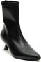 Steve Madden Zwarte Enkellaarzen Tronchetto Stijl Black Dames - Thumbnail 2