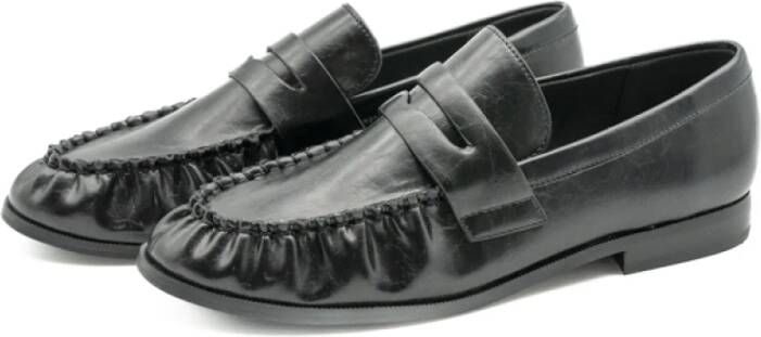 Steve Madden Zwarte Gala Leren Loafers Vrouwen Black Dames