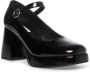 Steve Madden Zwarte hak lak enkelband pompen Black Dames - Thumbnail 2