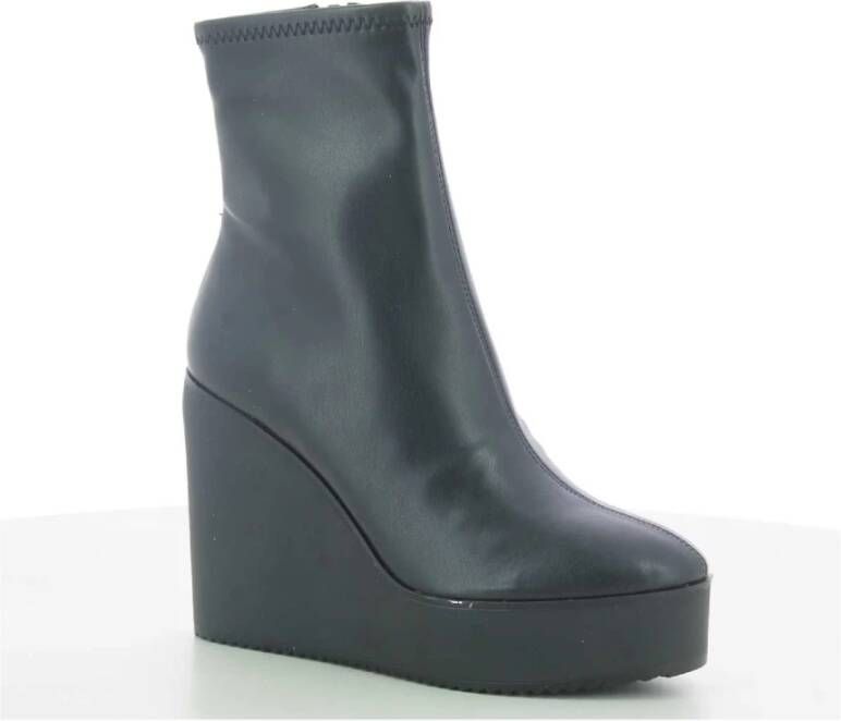 Steve Madden Zwarte Jassy Bootie Schoenen voor Dames Zwart Dames