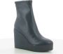 Steve Madden Zwarte Jassy Bootie Schoenen voor Dames Zwart Dames - Thumbnail 2