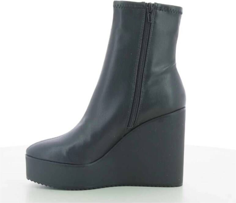 Steve Madden Zwarte Jassy Bootie Schoenen voor Dames Zwart Dames