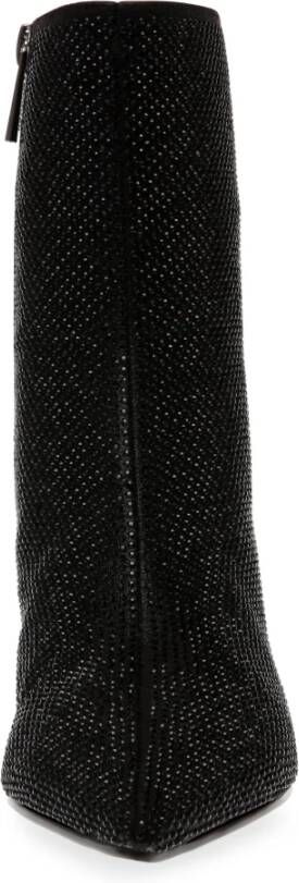 Steve Madden Zwarte Kristal Feestlaarzen Black Dames