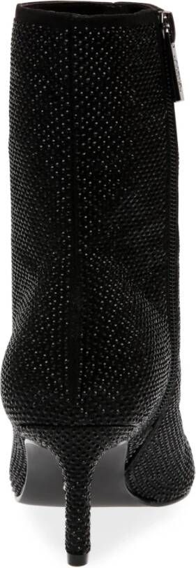 Steve Madden Zwarte Kristal Feestlaarzen Black Dames