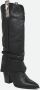 Steve Madden Zwarte Lassy Laars Black Dames - Thumbnail 2