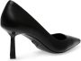 Steve Madden Zwarte leren stilettohakpomp Black Dames - Thumbnail 5