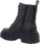 Steve Madden Zwarte Paris Bootie Platform Veters Black Dames - Thumbnail 3