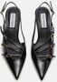 Steve Madden Zwarte puntige neus lage hak schoen Black Dames - Thumbnail 3