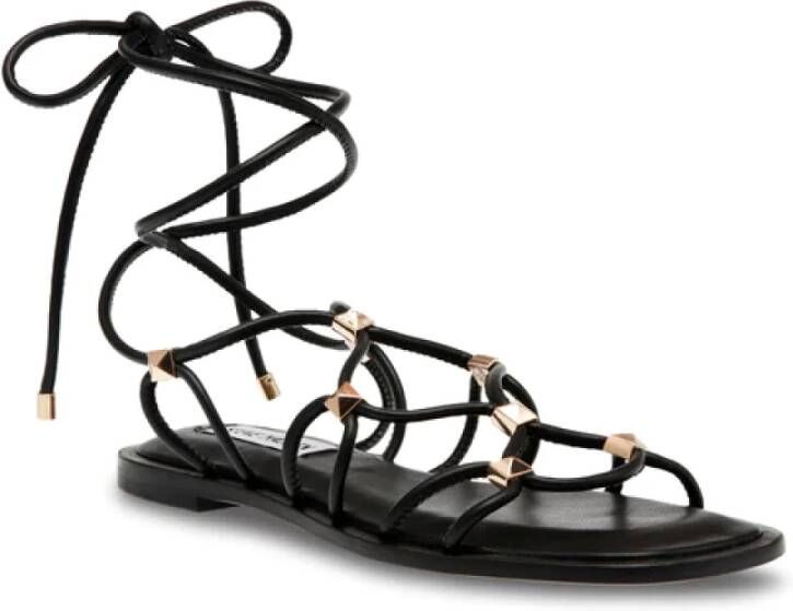 Steve Madden Zwarte Sandalen Black Dames