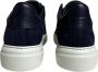 Stokton Blauwe Nabuk Sneakers met Elastiek Blue Heren - Thumbnail 4