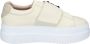 Stokton Canvas Damesneakers Stijlvolle Schoenen Beige Dames - Thumbnail 3