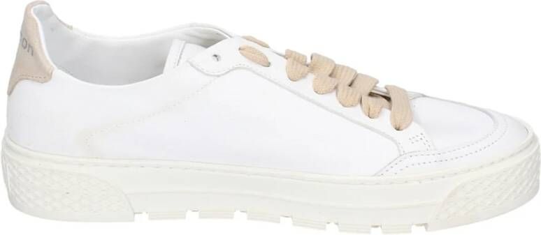 Stokton Canvas Damessneakers White Dames