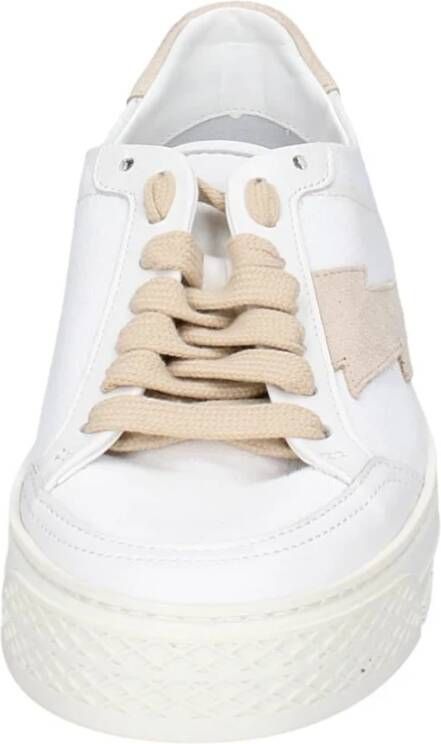 Stokton Canvas Damessneakers White Dames