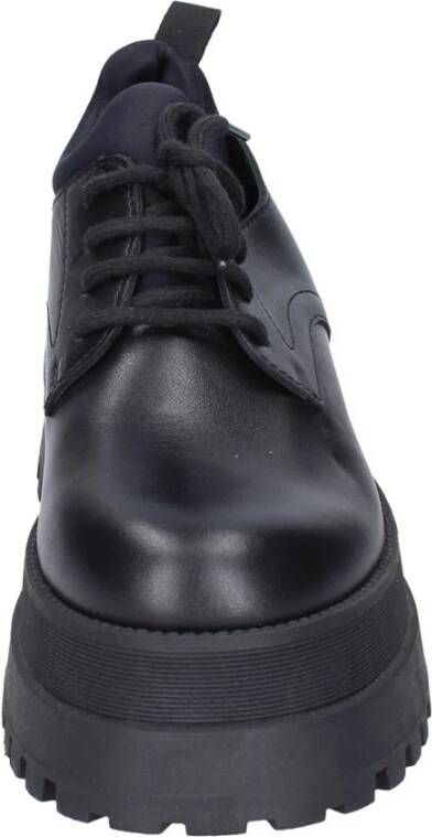 Stokton Elegante Leren Schoenen voor Vrouwen Black Dames