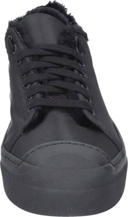 Stokton Heren Textiel Sneakers Black Heren