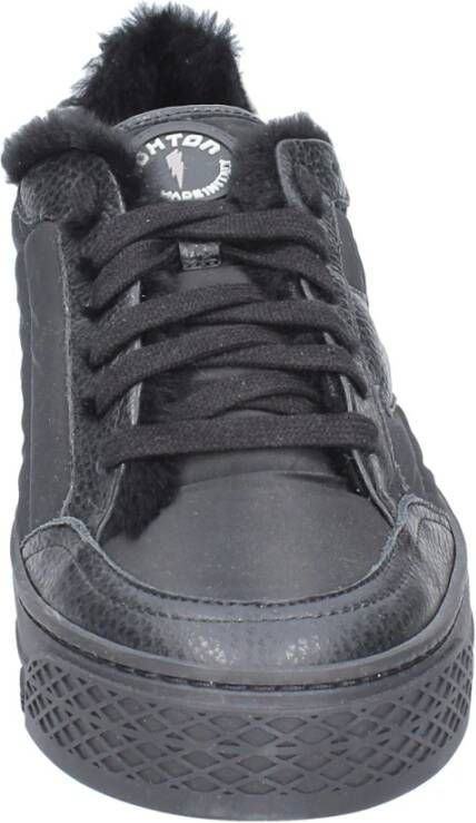 Stokton Heren Textiel Sneakers Black Heren