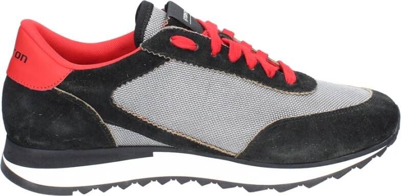 Stokton Heren Textiel Sneakers Gray Heren