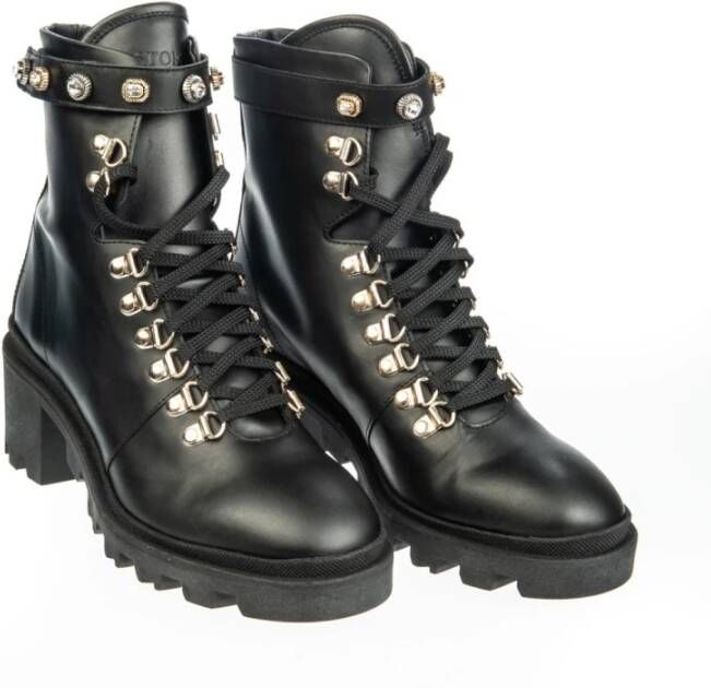 Stokton High Boots Zwart Dames