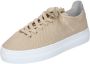 Stokton Leren Dames Sneakers Beige Dames - Thumbnail 5