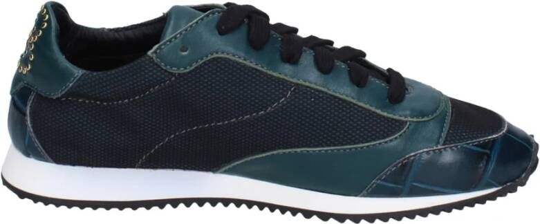 Stokton Leren Dames Sneakers Green Dames