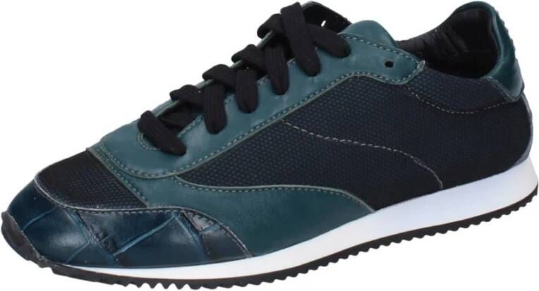 Stokton Leren Dames Sneakers Green Dames