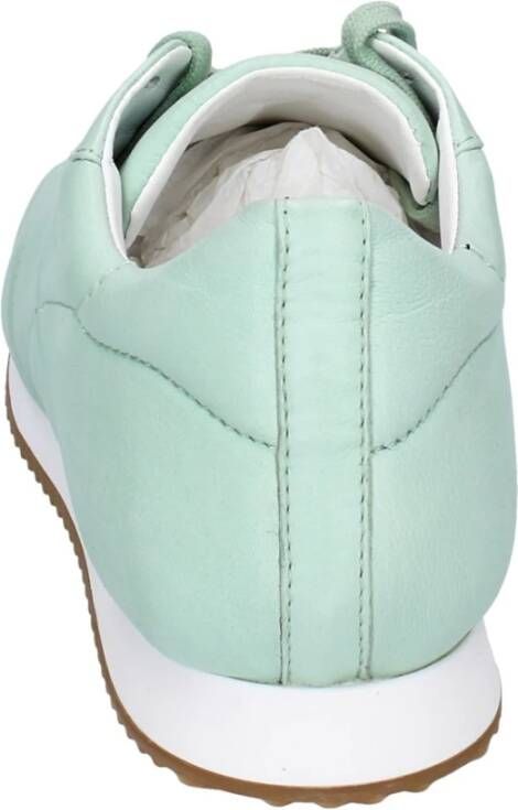 Stokton Leren Dames Sneakers Green Dames