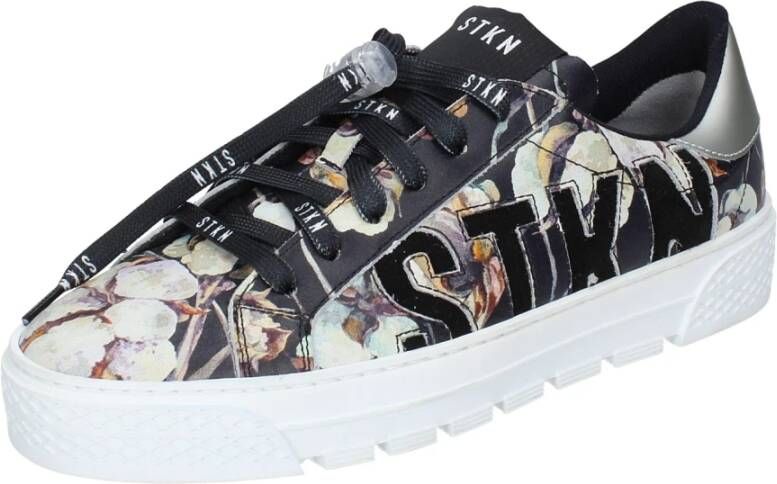 Stokton Leren Dames Sneakers Multicolor Dames